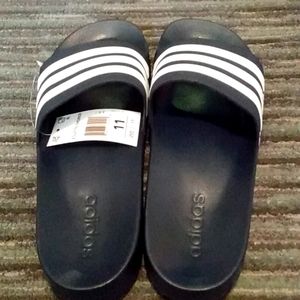 Adidas Adilette Slides Core Black Size 11 Mens